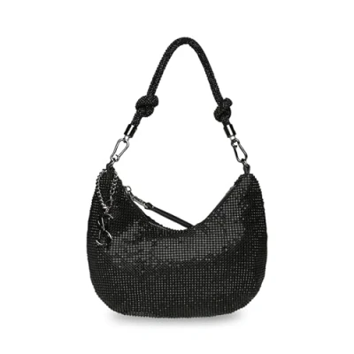 Abbildung von Steve Madden Damen Rhinestone Kaya Strass Hobo Bag, Schwarz