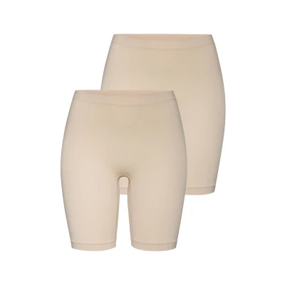 Abbildung von LASCANA Panty »extralong und seamless«, (2er Pack), aus weicher Microfaser