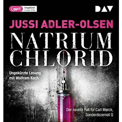 Abbildung von NATRIUM CHLORID. Der neunte Fall für Carl Mørck, Sonderdezernat Q: Ungekürzte Lesung mit Wolfram Koch (2 mp3 CDs) (Carl Mørck Reihe)