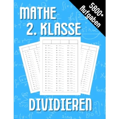 Abbildung von Mathe 2. Klasse Dividieren: Übungsheft um Denken und Rechnen spielend zu fordern