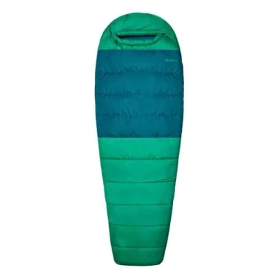 Abbildung von Marmot Lost Coast 30 Short, Mumienschlafsack für Erwachsene, Entendaunen mit über 600er Bauschkraft, leicht und warm, zu packen, 168 cm, geeignet bis 21 C