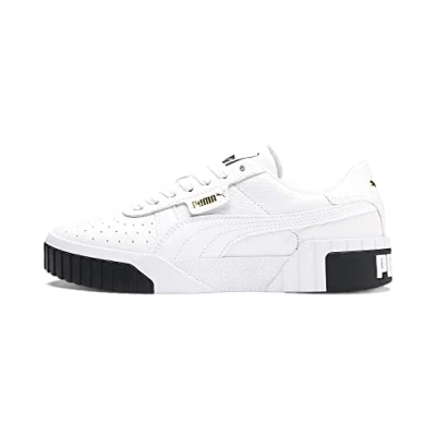 Abbildung von Puma Damen Cali Wn&#039;s Turnschuhe, White Black, 41 EU