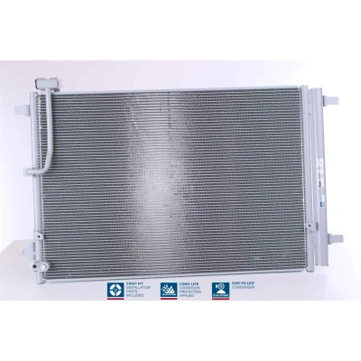 Abbildung von NISSENS 940329 Klimakondensator mit Trockner Aluminium 656 R 134a