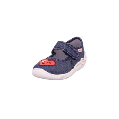 Abbildung von Superfit Mädchen Belinda Hausschuh, BLAU/ROT 8030, 23 EU