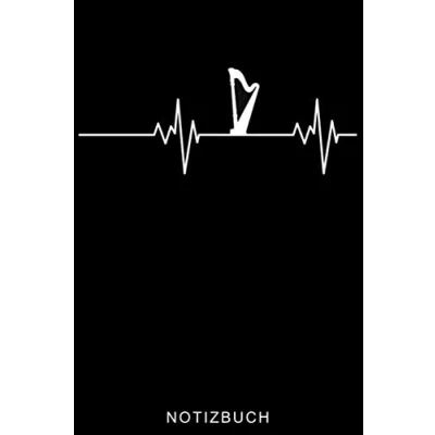 Abbildung von NOTIZBUCH: A5 TAGEBUCH Geschenkidee für Harfespieler Harfebuch Harfe spielen lernen Musiker Geschenk Kinder Erwachsene Anfänger Geburtstag