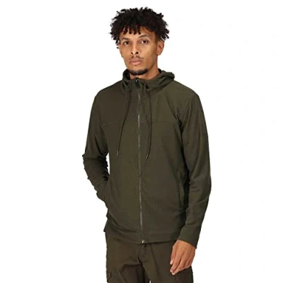 Abbildung von Regatta Shorebay Herren Kapuzenpullover, Fleece, dunkles Khaki, Größe 3XL, kaki