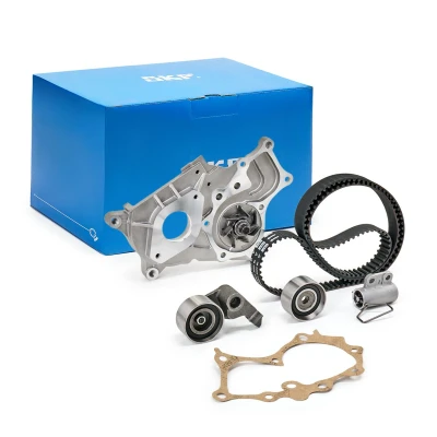 Abbildung von SKF VKMC 91903 Wasserpumpe + Zahnriemensatz mit Dichtungen Spanndämpfer, Spannrolle, Stehbolzen 178 TOYOTA: Previa / Estima II