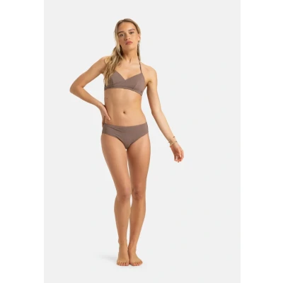 Abbildung von Roxy Lasca Bralette TRI SET Bikini, Damen, Größe: Medium, Deep taupe