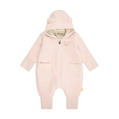 Abbildung von Steiff Strampler Langarm Wellness Jumpsuit für Kinder, Größe: 74, Lotus