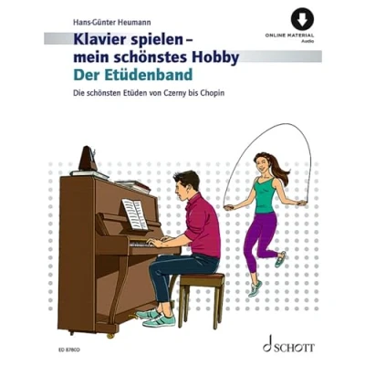 Abbildung von Der Etüdenband: Die schönsten Etüden von Czerny bis Chopin. Klavier. (Klavier spielen mein schönstes Hobby)