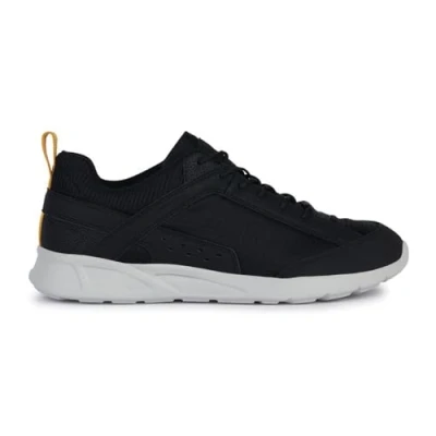 Abbildung von Geox Herren U SANZIO C Sneaker, Black, 42 EU
