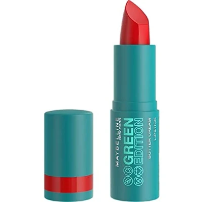Abbildung von Maybelline New York Green Edition Buttercream Lipstick 005 Rainfores, 3,4 g