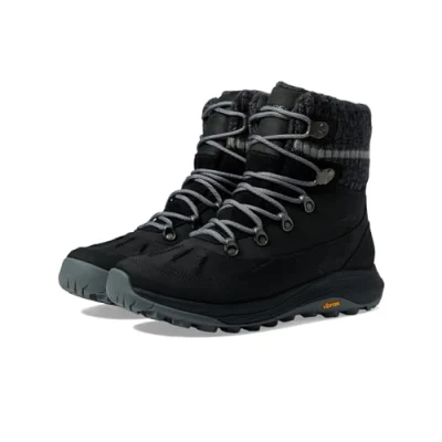 Abbildung von Merrell Siren 4 Thermo MID ZIP WP Hikingschuh, Damen, Größe: 37.5, Black Schuhe
