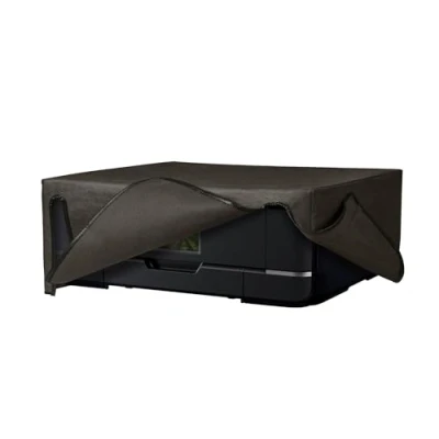 Abbildung von kwmobile Cover kompatibel mit Epson Expression Photo XP 970 Tasche Hülle Drucker Staubschutzhülle Schutzhaube Schutzhülle Dunkelgrau