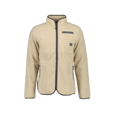 Abbildung von Didriksons Phoenix USX Fullzip Fleecejacke, Größe: Small, Clay beige