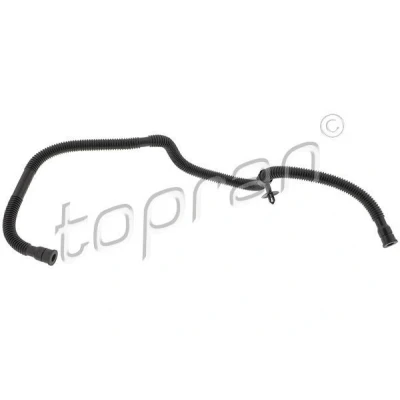 Abbildung von TOPRAN 118 663 Schlauch, Zylinderkopfhaubenentlüftung mit Halter VOLKSWAGEN: Passat B6 Variant, Saloon, Golf 5, AUDI: A3 Sportback