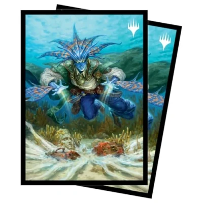 Abbildung von Ultra Pro MTG Murders at Karlov Manor 100ct Sleeves Morska, Undersea Sleuth, Anti Glare Protective Trading Card Game Accessory Standard Sized