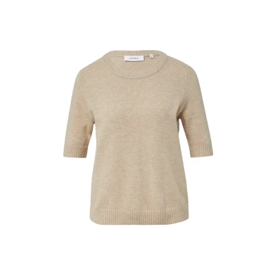 Abbildung von Comma Strickpullover, mit Rippbündchen