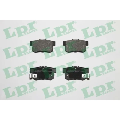 Abbildung von LPR 05P508 Bremsbelagsatz HONDA: CIVIC 8 Hatchback, Accord 7 Limousine, Jazz 3, SUZUKI: SX4 I SWIFT Saloon, FIAT: Sedici