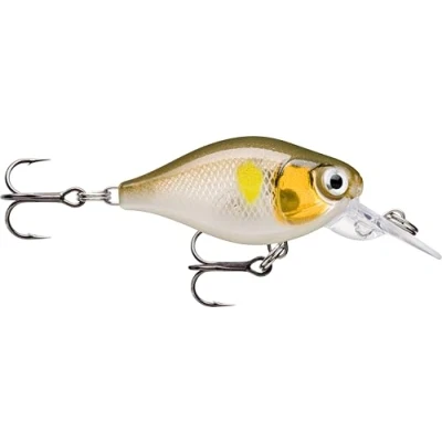 Abbildung von Rapala, Angelköder Light Crank Mid Runner, Angelausrüstung mit Kunststoffkonstruktion, Kunstköder, Süßwasser, schwimmend, Schwimmtiefe: 1,8 m, 3,5 cm/4 g, hergestellt in Estland, Ayu
