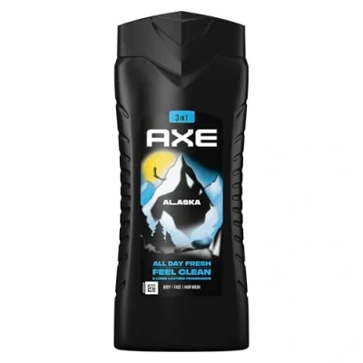Abbildung von Axe 3 in 1 Duschgel &amp; Shampoo Alaska XL Männer für ganztägige Frische, unwiderstehlichen Duft und eine angenehme Dusche dermatologisch getestet 400 ml