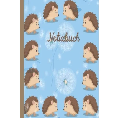 Abbildung von Igel Notizbuch: Notizbuch, breites liniertes, liniertes Papier Notizbuch für Schule, Studenten, Geschenk Kinder, Jungen, Mädchen, Teenager, Liebhaber