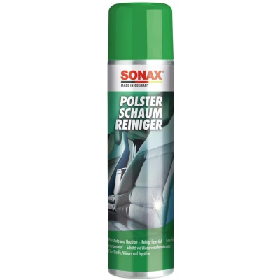 Abbildung von SONAX PolsterSchaumReiniger (400 ml) entfernt fasertief selbst hartnäckige Verschmutzungen aus Polstern, Teppichen und anderen Geweben Art Nr. 03062000