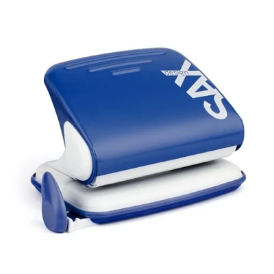Abbildung von Sax 318 04 Locher Century Line 15 Blatt, blau
