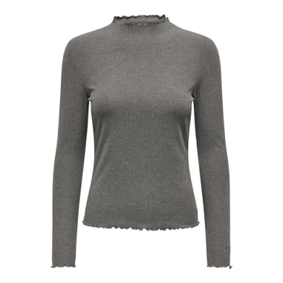 Abbildung von ONLY Onlemma HIGH NECK Strickpullover, Damen, Größe: Medium, Plum kitten