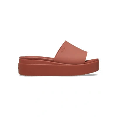 Abbildung von Crocs Brooklyn Pantolette hoch, Damen, Größe: 42.5, Spice Kunststoff