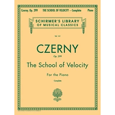 Abbildung von the School of Velocity for Piano: Op. 299, Complete (Schirmer&#039;s Library Musical Classics): Velocity, 299