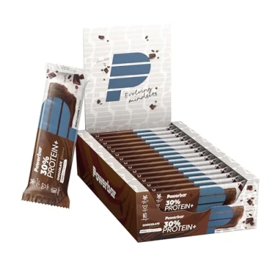 Abbildung von Powerbar 30% Protein Plus Chocolate 15x55g High Riegel Whey&amp;Casein kollagenfrei