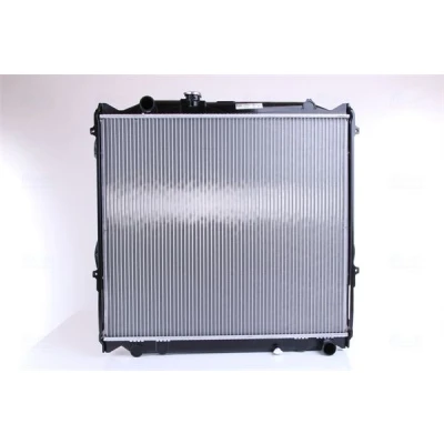 Abbildung von NISSENS 64636A Kühler, Motorkühlung Aluminium 575 639 26 Kühlrippen gelötet TOYOTA: Land Cruiser Prado 90
