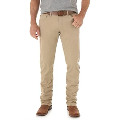 Abbildung von Wrangler Herren Retro Slim Straight Leg Jeans, Kitz, 33W / 32L