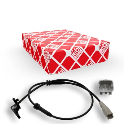 Abbildung von FEBI BILSTEIN 37781 ABS Sensor Hinterachse links, rechts mit Schraube PEUGEOT: 307 Hatchback, Estate, SW, CITROËN: C4 II Hatchback