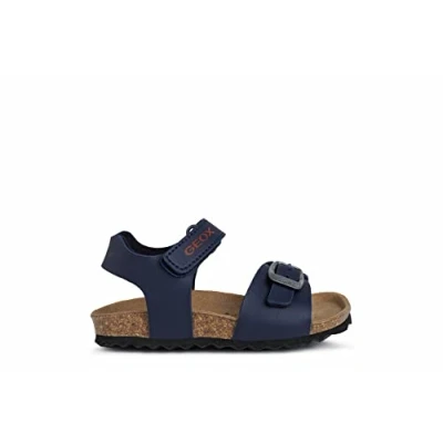 Abbildung von Geox Baby Jungen B Chalki Boy Sandalen, Navy Dk Red, 24 EU