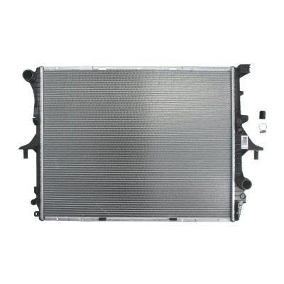 Abbildung von DENSO DRM02026 Kühler, Motorkühlung 710 577 36 VOLKSWAGEN: Touareg I