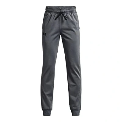 Abbildung von Under Armour Brawler Tapered Jogginghose Pitch gray für Kinder, Größe: 152,