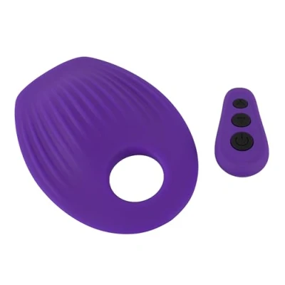 Abbildung von Couples Choice Grinding Cushion vibrierendes Sexspielzeug für Paare, inklusive RC Funktion, 4 Vibrationsmodi, 3 Intensitäten, in Lila