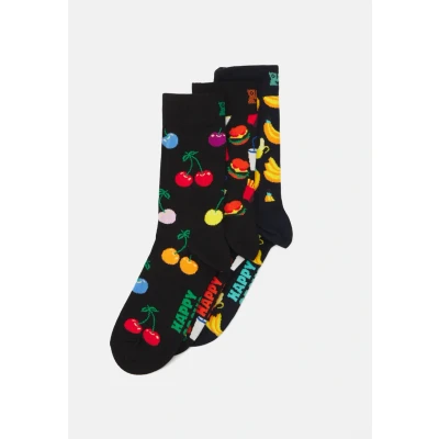 Abbildung von Happy Socks Unisex 3ER PACK Classic Socken, Größe: 36 39, Banana
