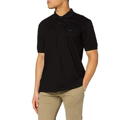 Abbildung von Trigema Herren 627601 Poloshirt, Schwarz, L