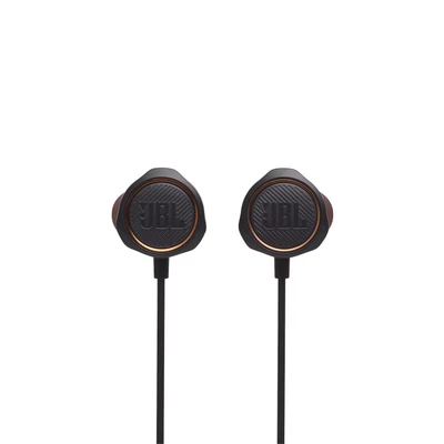 Abbildung von JBL Quantum 50 in Ear Gaming Kopfhörer Schwarz Für PC und Konsole Headset mit Mikrofon Stummschaltfunktion Kompatibel allen Plattformen