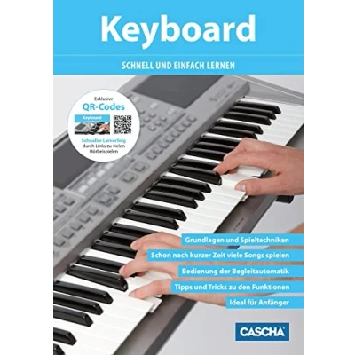 Abbildung von Keyboard Schnell und einfach lernen (mit QR Codes): Schneller Lernerfolg durch Hörbeispiele über Code