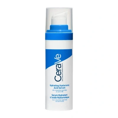Abbildung von CeraVe Feuchtigkeitsspendendes Hyaluronsäure Serum, Aufpolsterndes Gesichtsserum für trockene bis normale Haut, Mit 3 essenziellen Ceramiden und Vitamin B5, 30 ml