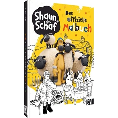 Abbildung von Ausmalbuch Shaun Das Schaf: offizielle Malbuch für Erwachsene und Kinder