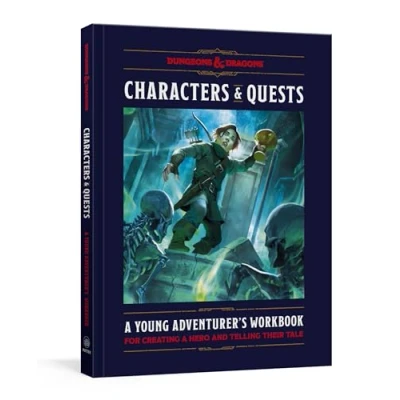 Abbildung von Characters &amp; Quests (Dungeons Dragons): a Young Adventurer&#039;s Workbook for Creating Hero and Telling Their Tale Dragons Guides)