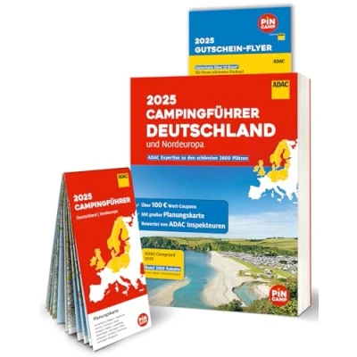 Abbildung von ADAC Campingführer Deutschland/Nordeuropa 2025: Mit Campcard und Planungskarten