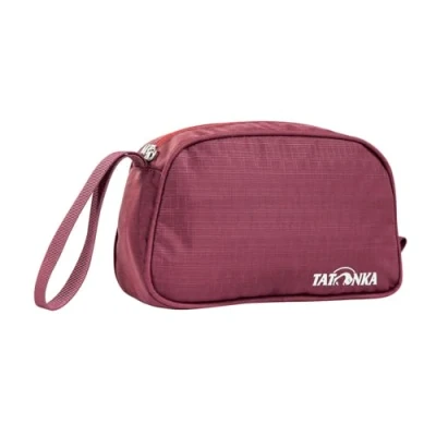 Abbildung von Tatonka Kulturbeutel One Day Waschtasche mit Trageschlaufe und mehreren kleinen Innenfächern Bordeaux Red 1,5 Liter 23 x 13 8 cm