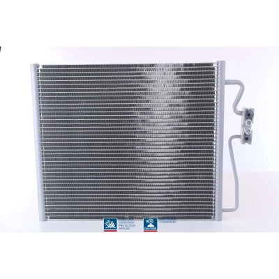 Abbildung von NISSENS 94528 Klimakondensator ohne Trockner Aluminium 500 R 134a