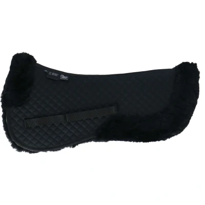 Abbildung von Harry&#039;s Horse Sattelunterlage Merino Schwarz Vollblut